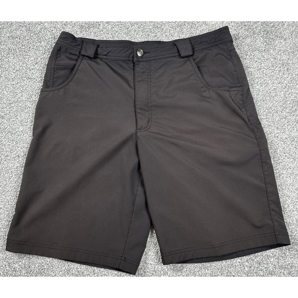 Straight‎ Down Golf Shorts Men's 34 (Fit 36) Black Performance Casual Golf